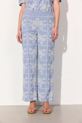 HUNKØN Ditte Trousers Trousers Blue