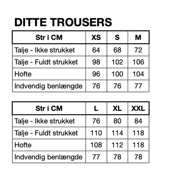 HUNKØN Ditte Trousers Trousers Green
