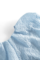 HUNKØN Ebba Wing top Tops Light Blue