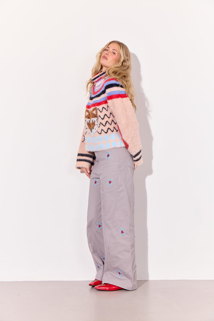 HUNKØN Electra Trousers Trousers Grey