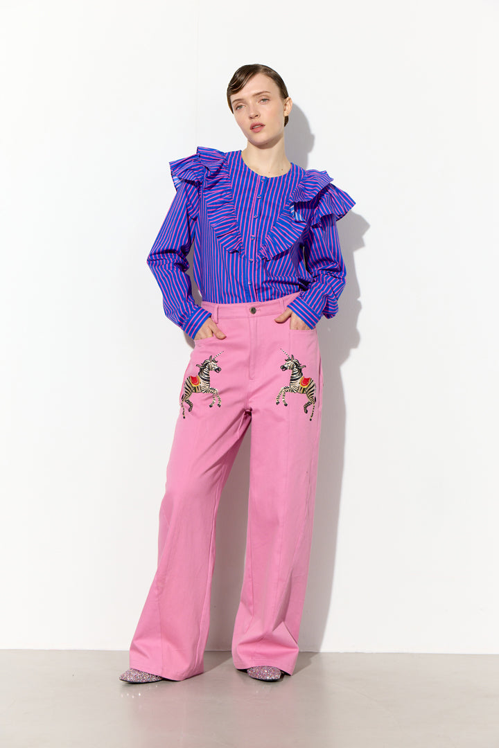 HUNKØN Electra Trousers Trousers Pink