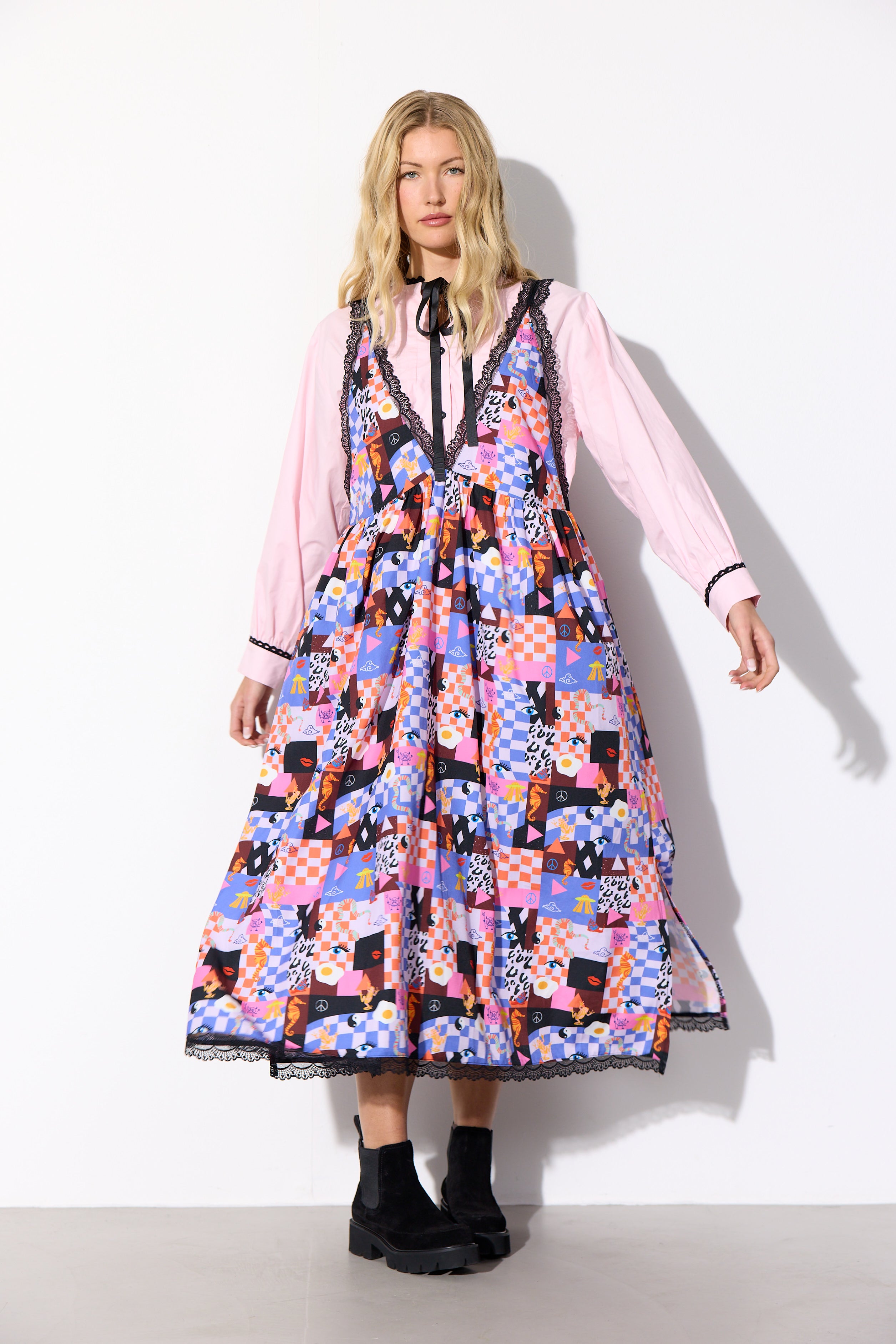 HUNKØN Ellen Dress Dresses Multiverse Art Print