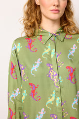 HUNKØN Eloise Shirt Shirts The Salamander Art Print