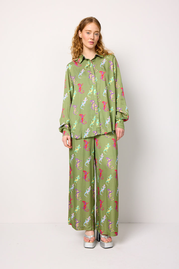 HUNKØN Eloise Shirt Shirts The Salamander Art Print