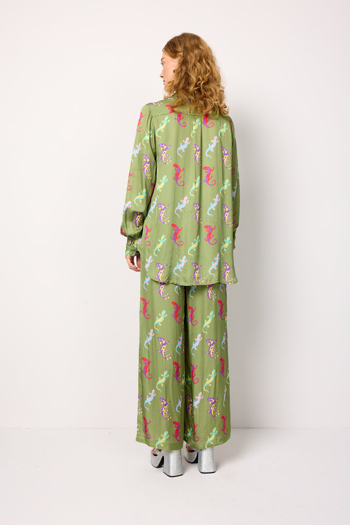HUNKØN Eloise Shirt Shirts The Salamander Art Print