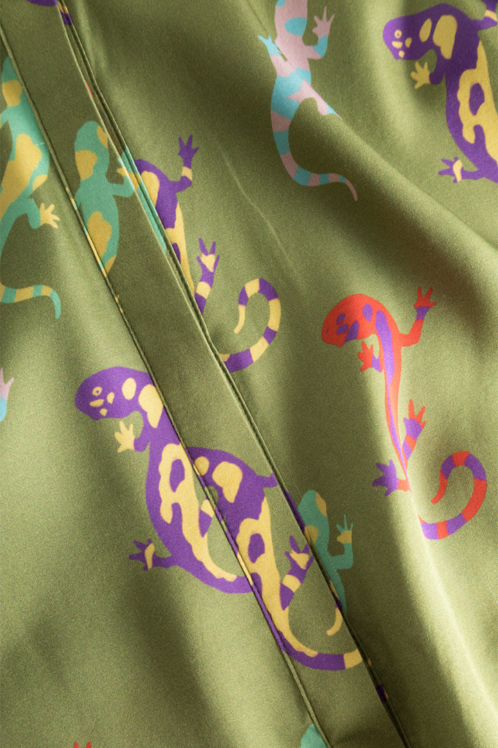 HUNKØN Eloise Shirt Shirts The Salamander Art Print