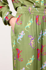 HUNKØN Eloise Trousers Trousers The Salamander Art Print