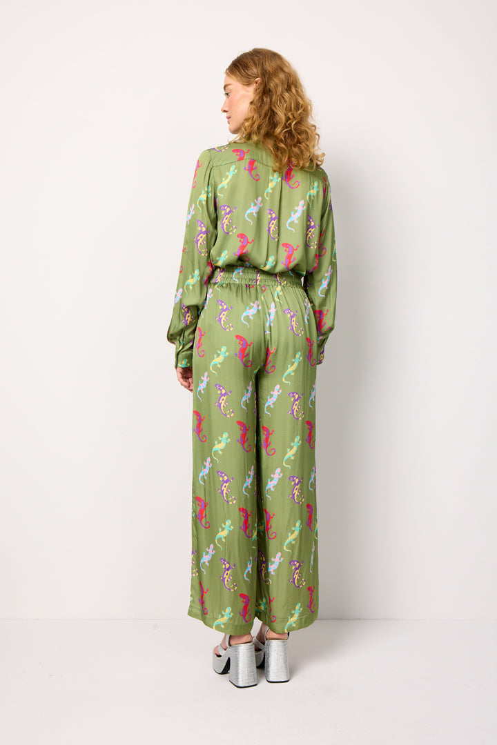 HUNKØN Eloise Trousers Trousers The Salamander Art Print