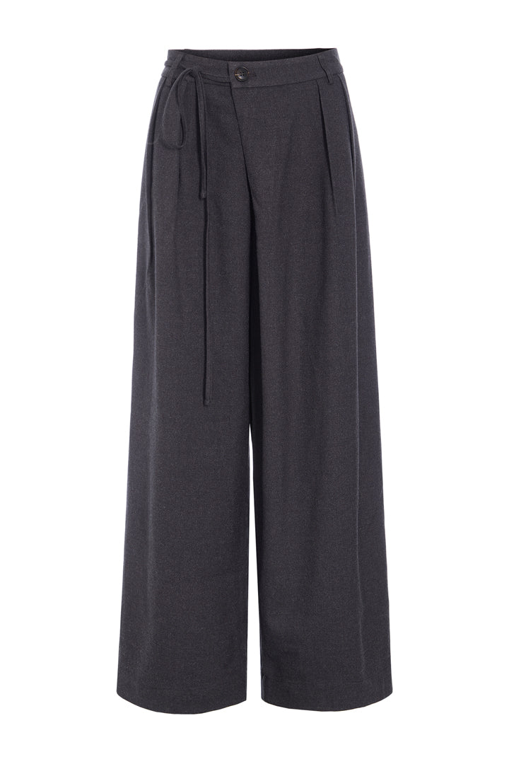 HUNKØN Emiko Trousers Trousers Grey