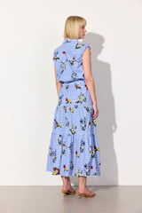 HUNKØN Emma Skirt Skirts Blue Hawaii