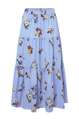 HUNKØN Emma Skirt Skirts Blue Hawaii