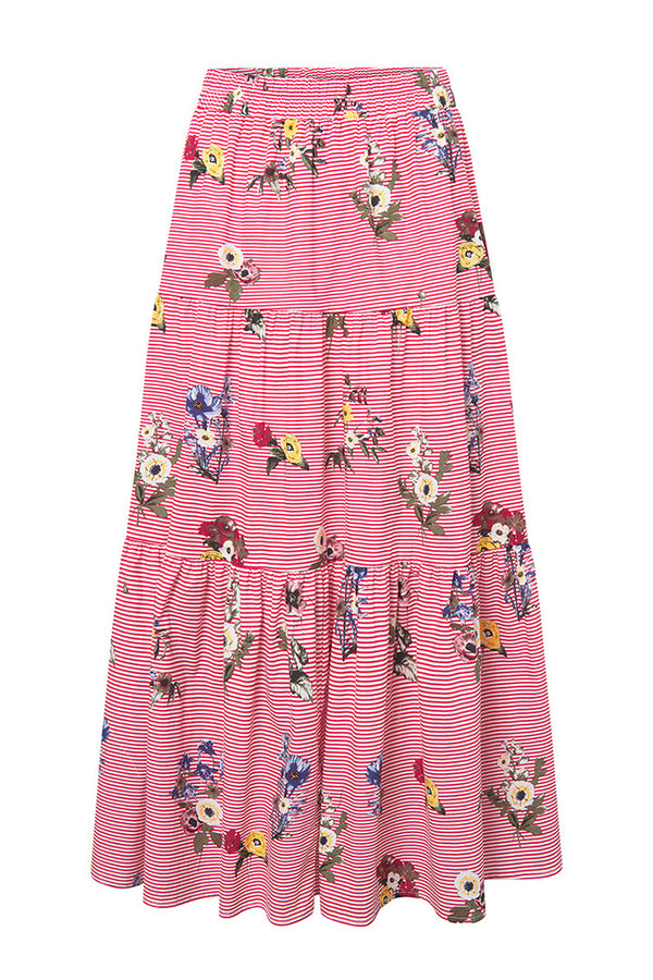 HUNKØN Emma Skirt Skirts Red Hawaii
