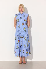 HUNKØN Emma Top Tops Blue Hawaii