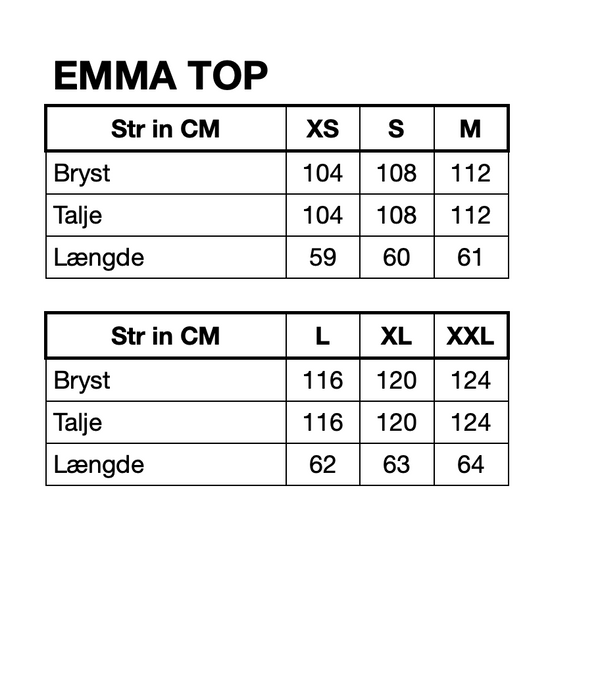 HUNKØN Emma Top Tops Red Hawaii