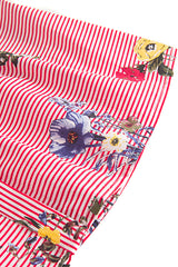 HUNKØN Emma Top Tops Red Hawaii