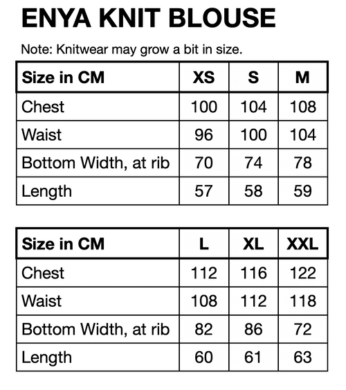 HUNKØN Enya Knit Blouse Blouses Electric Lime