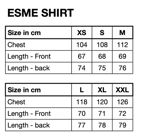HUNKØN Esme Shirt Shirts White