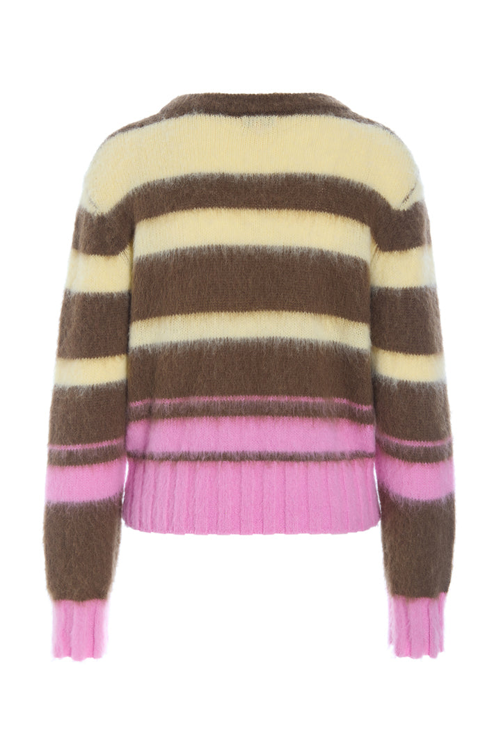 HUNKØN Farah Knit Blouse Blouses Rose Rib
