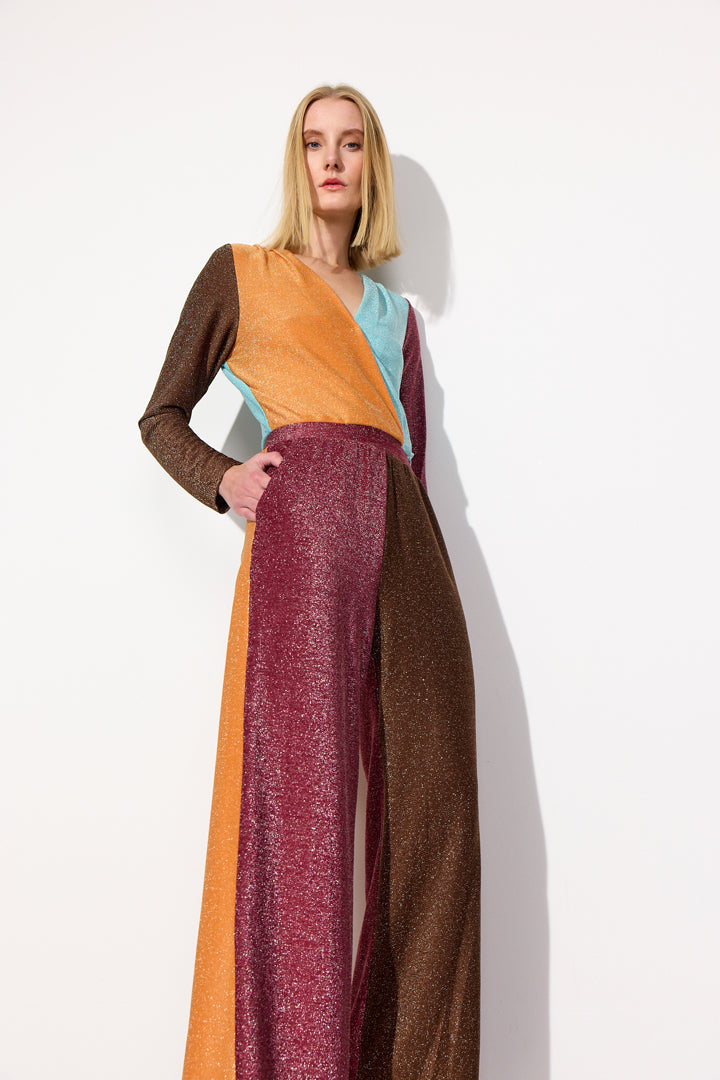 HUNKØN Fatima Jumpsuit Jumpsuits Mixed Glitter