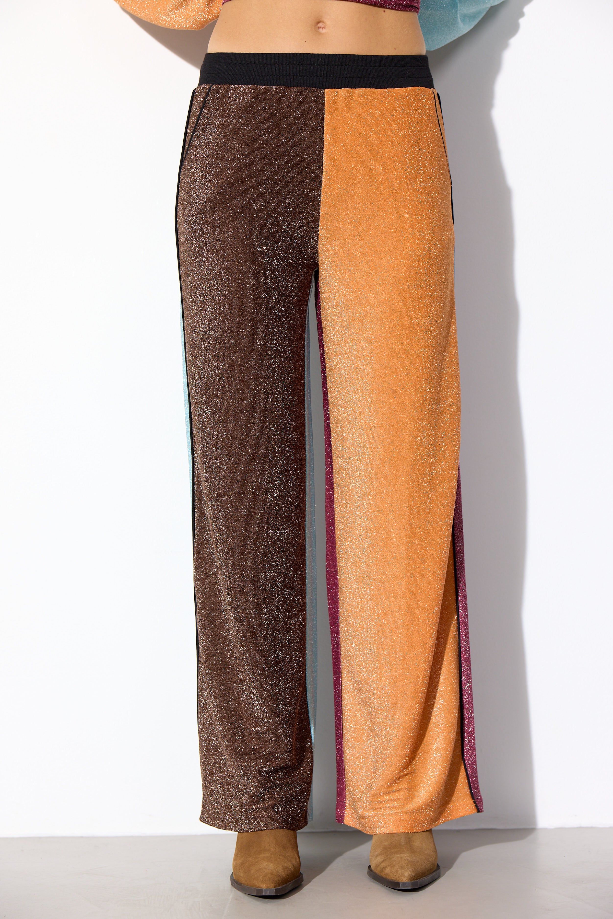 HUNKØN Fatima Trousers Trousers Mixed Glitter