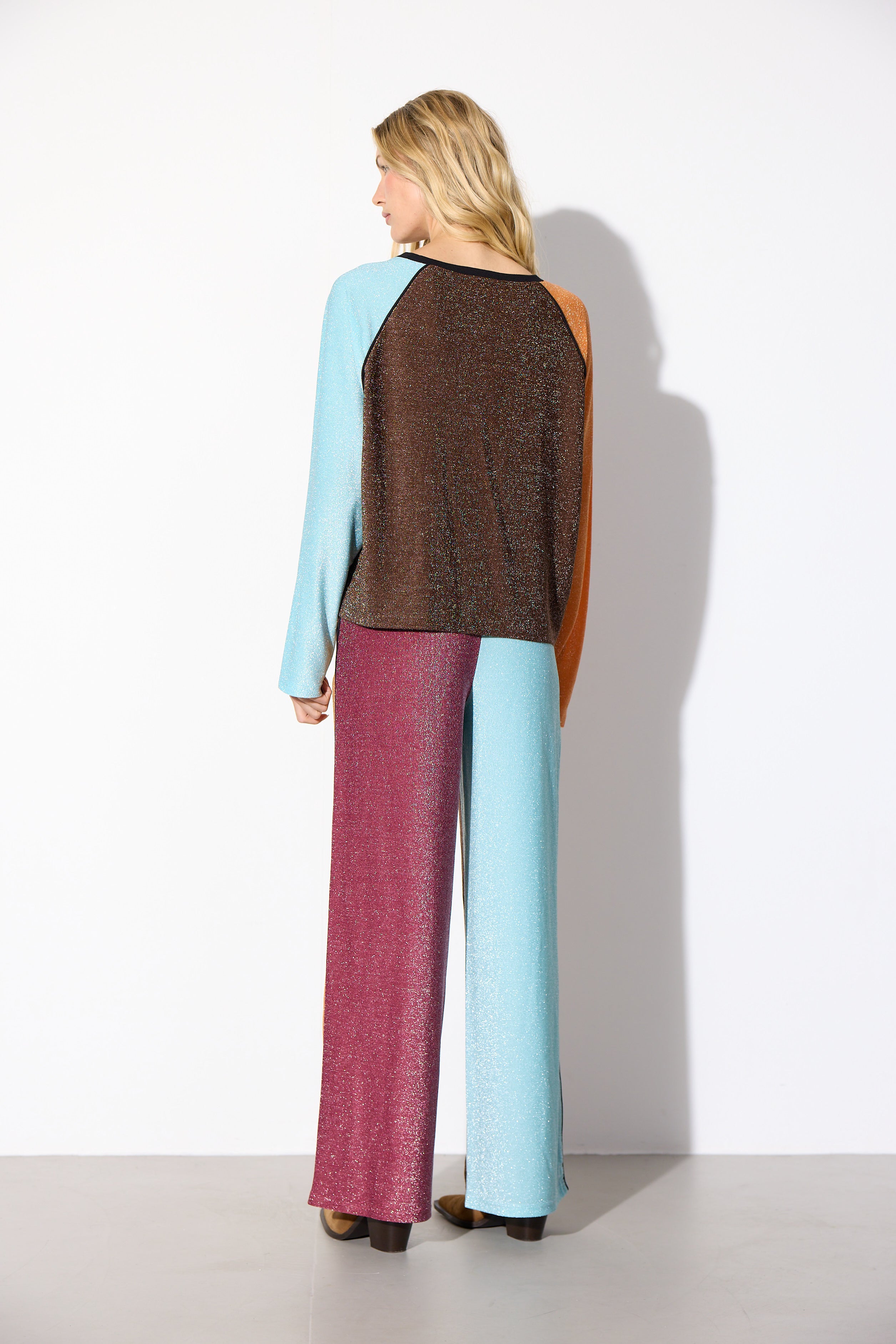 HUNKØN Fatima Trousers Trousers Mixed Glitter
