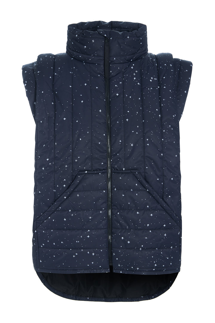 HUNKØN Flavia Short Vest Vests Dream Fairground Art Print