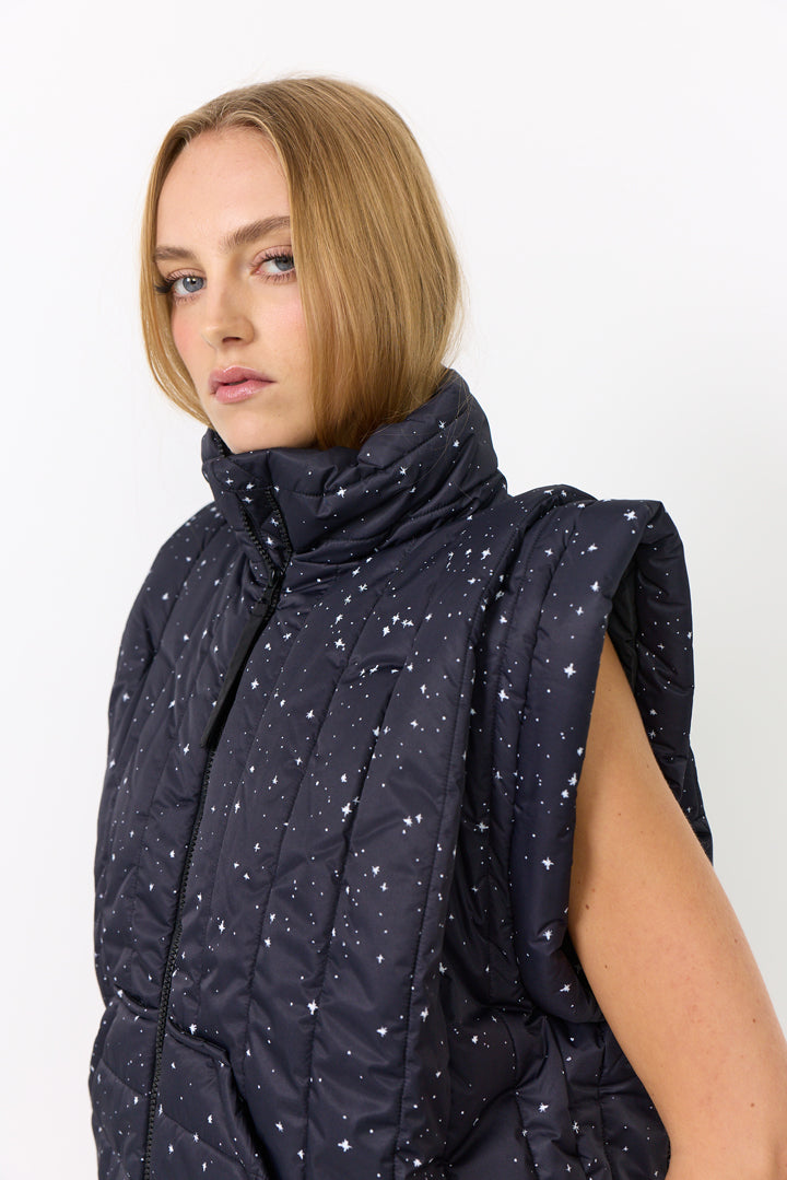 HUNKØN Flavia Short Vest Vests Dream Fairground Art Print