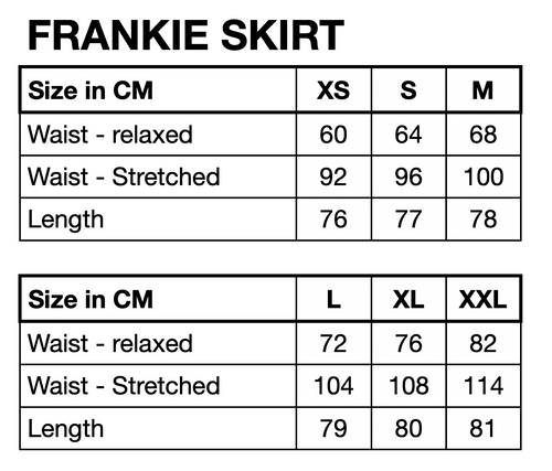 HUNKØN Frankie Skirt Skirts Orange checked