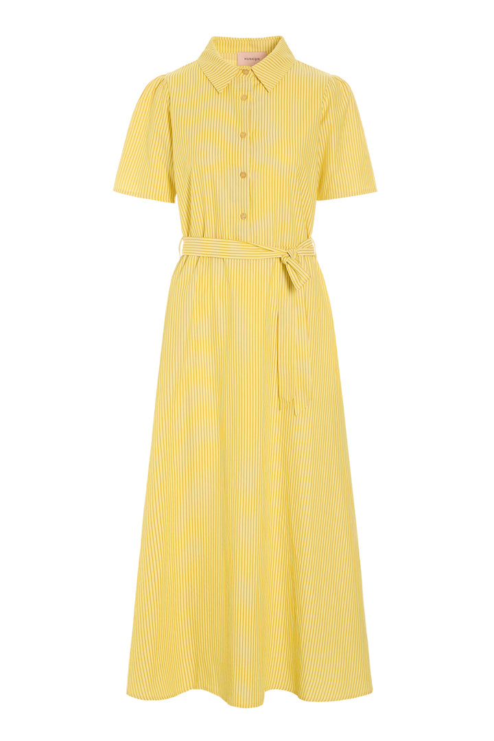 HUNKØN Gudrun Dress Dresses Yellow