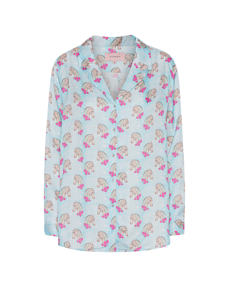 HUNKØN Hazel Shirt Shirts Happy Pony Art Print