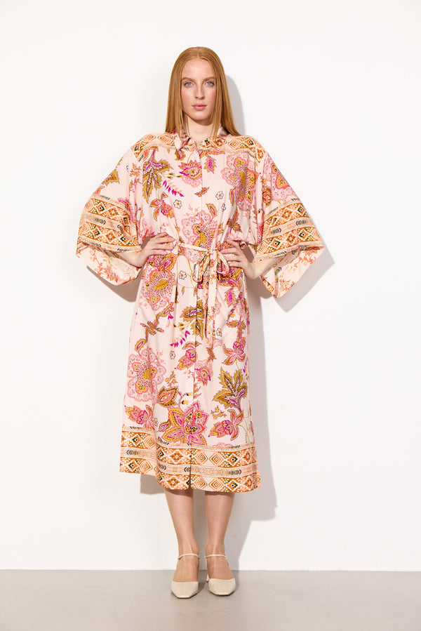 HUNKØN Helene Kimono Kimonos Coral