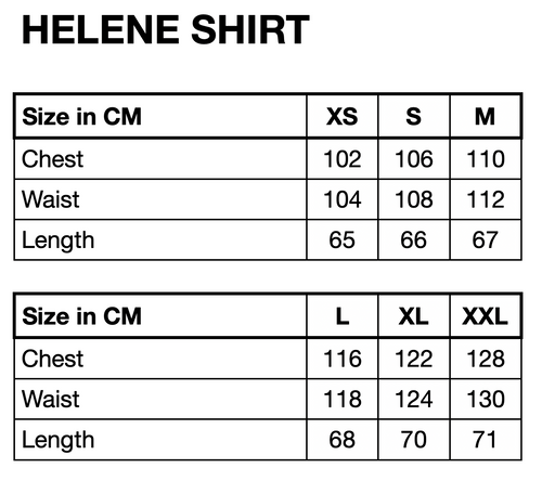 HUNKØN Helene Shirt Shirts Bird Blue