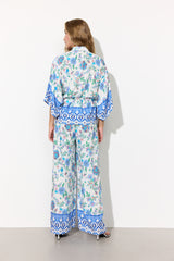 HUNKØN Helene Trousers Trousers Blue