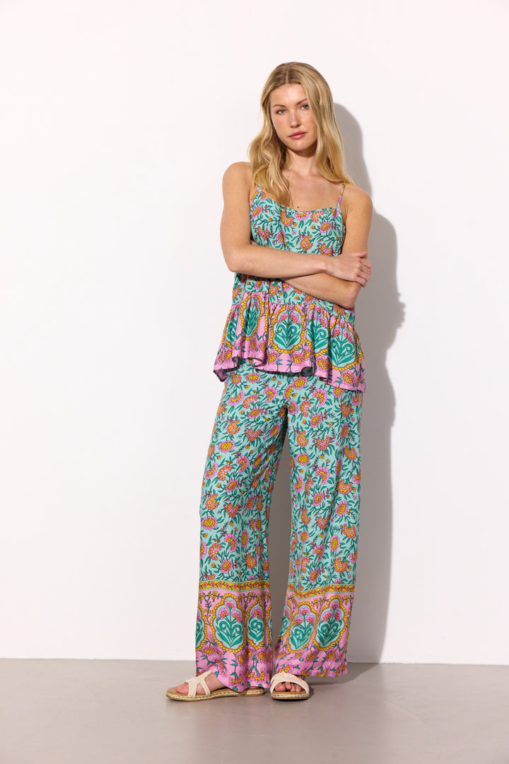 HUNKØN Helene Trousers Trousers Mint