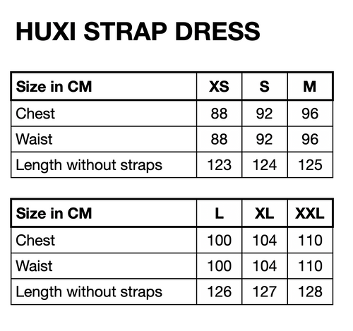 HUNKØN Huxi Strap Dress Dresses Black