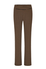 HUNKØN Indie Trousers Trousers Brown Striped
