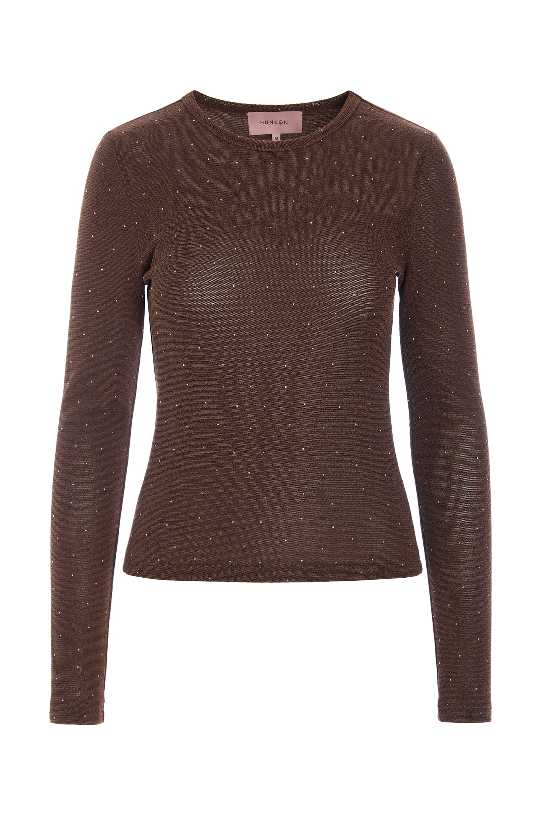 HUNKØN Inez Blouse Blouses Brown