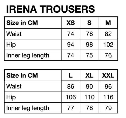 HUNKØN Irena Trousers Trousers Brown