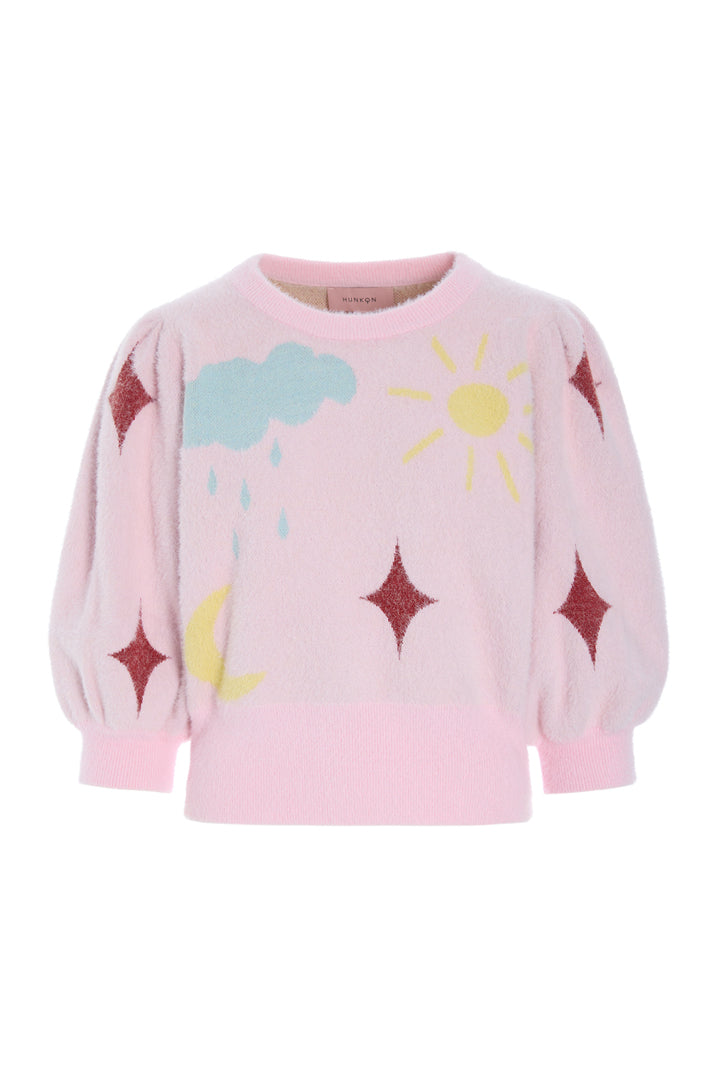 HUNKØN Ivalu Blouse Blouses Pink