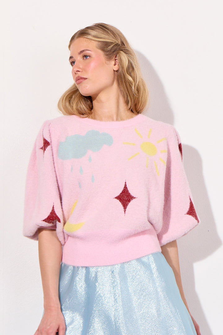 HUNKØN Ivalu Blouse Blouses Pink