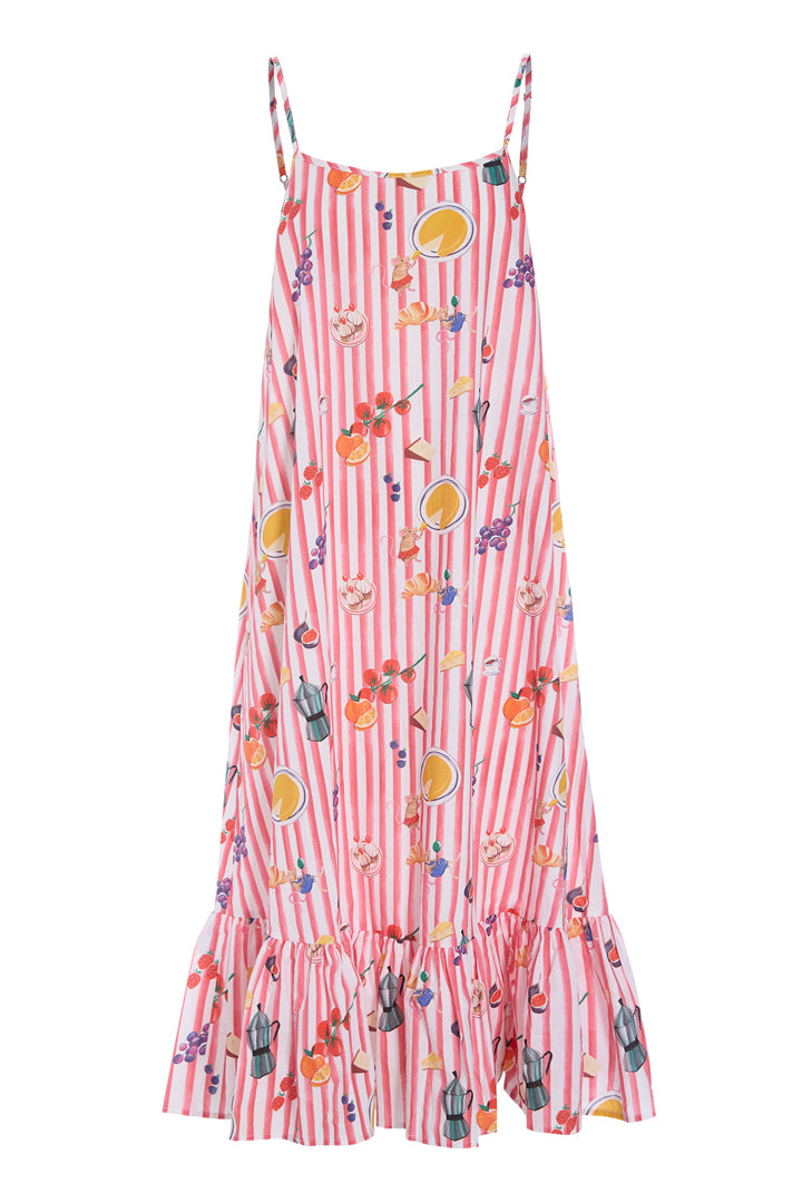 HUNKØN Jess Dress Dresses Picnic Art Print