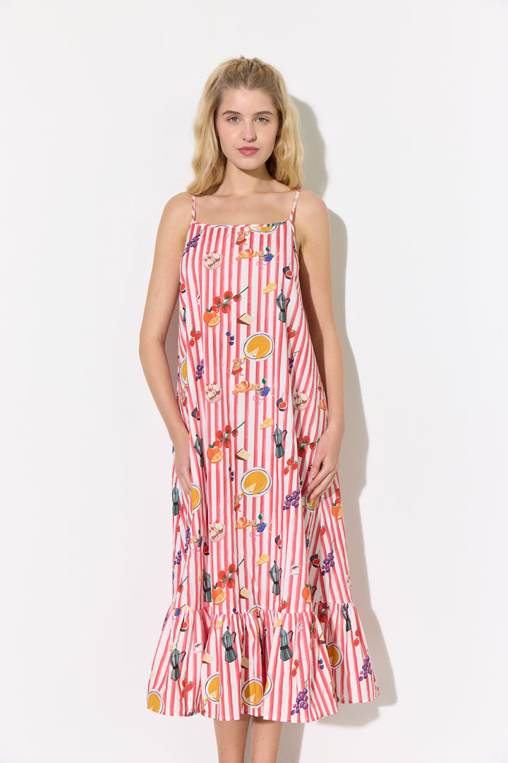 HUNKØN Jess Dress Dresses Picnic Art Print