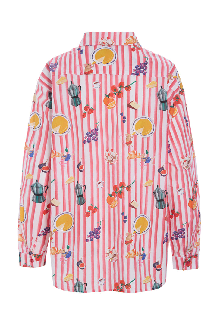 HUNKØN Jess Shirt Shirts Picnic Art Print