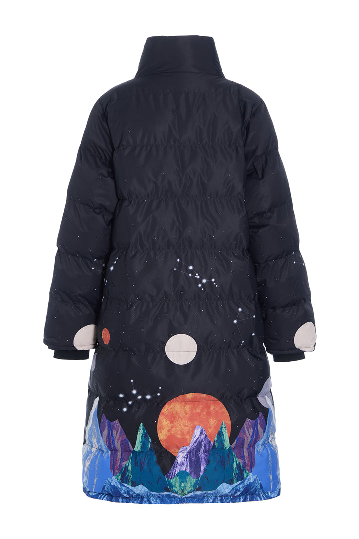 HUNKØN Justice Jacket Jackets Outer Space Art Print