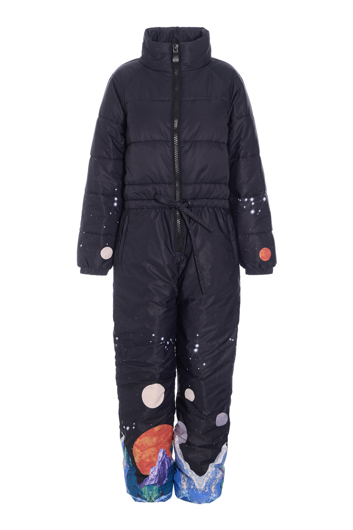 HUNKØN Justice Snowsuit Jumpsuits Outer Space Art Print