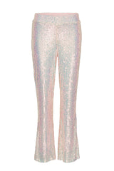 HUNKØN Karin Sequin Trousers Trousers White