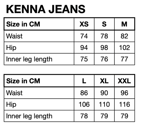 HUNKØN Kenna Jeans Trousers Light Denim