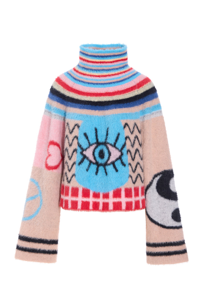 HUNKØN Kitti Knit Blouse Blouses Mixed
