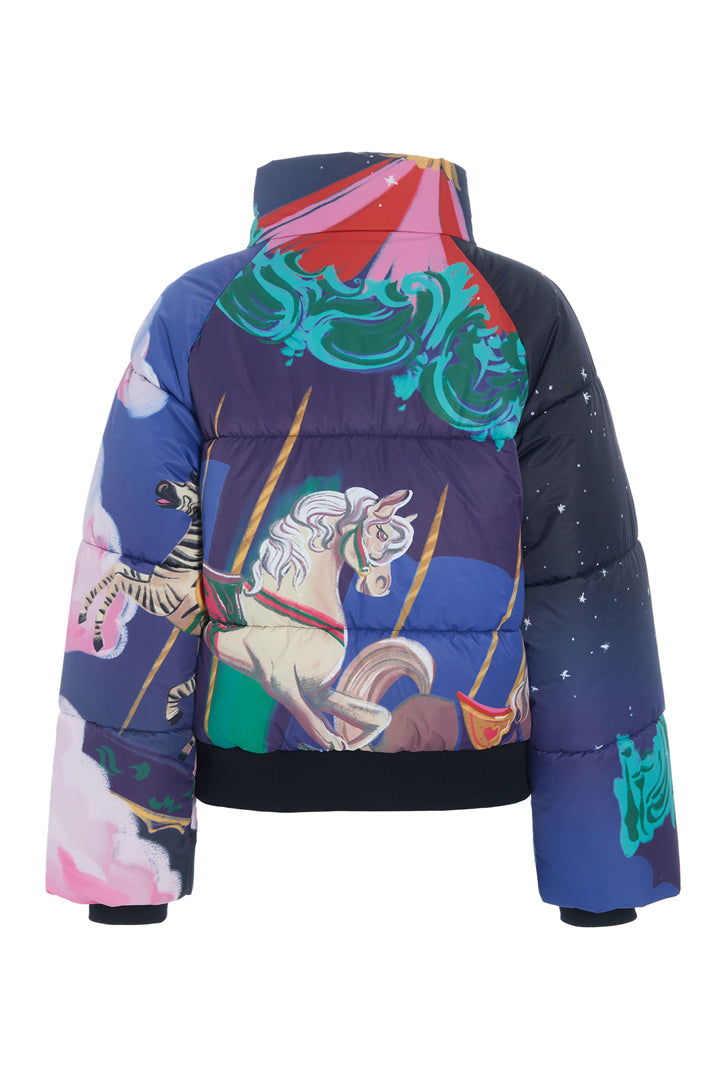 HUNKØN Kiwi Bomberjacket Jackets Dream Fairground Art Print