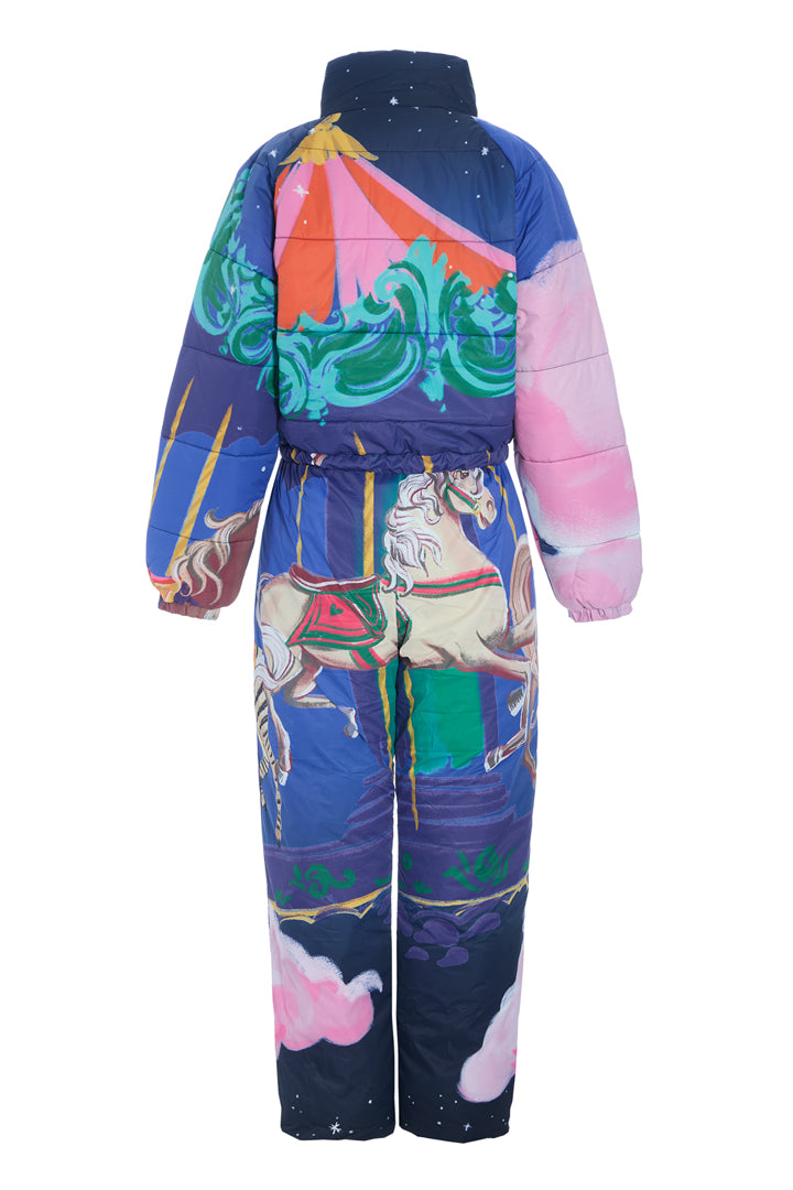HUNKØN Kiwi Snowsuit Jumpsuits Dream Fairground Art Print
